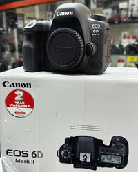 Câmera Canon 6D Mark II corpo + caixa