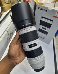 Lente Canon 70-200mm f/2.8L EF III USM IS seminova 📸🔥
