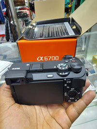 Sony A6700 corpo + caixa – Seminova, impecável!