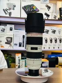 Lente Canon 70-200mm f/2.8L EF IS II USM seminova 📸🔥